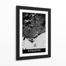 SINGAPORE, Negro - StudioSix | Cuadro decorativo de Canvas Lab