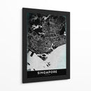 SINGAPORE, Negro - StudioSix | Cuadro decorativo de Canvas Lab
