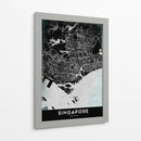 SINGAPORE, Negro - StudioSix | Cuadro decorativo de Canvas Lab