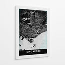 SINGAPORE, Negro - StudioSix | Cuadro decorativo de Canvas Lab