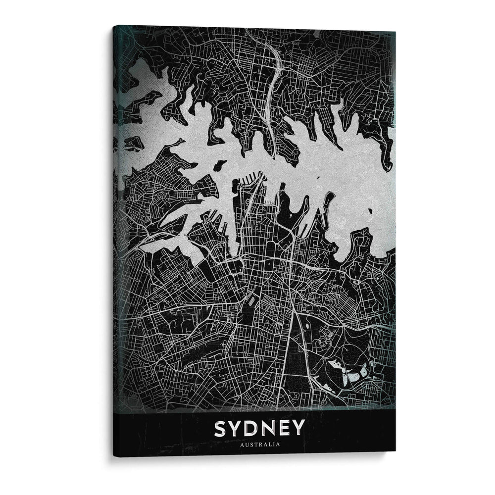 SYDNEY, Negro - StudioSix | Cuadro decorativo de Canvas Lab