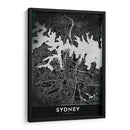 SYDNEY, Negro - StudioSix | Cuadro decorativo de Canvas Lab