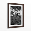 SYDNEY, Negro - StudioSix | Cuadro decorativo de Canvas Lab