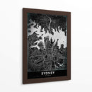 SYDNEY, Negro - StudioSix | Cuadro decorativo de Canvas Lab