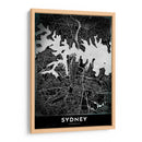 SYDNEY, Negro - StudioSix | Cuadro decorativo de Canvas Lab