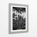 SYDNEY, Negro - StudioSix | Cuadro decorativo de Canvas Lab