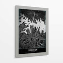 SYDNEY, Negro - StudioSix | Cuadro decorativo de Canvas Lab