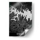 SYDNEY, Negro - StudioSix | Cuadro decorativo de Canvas Lab