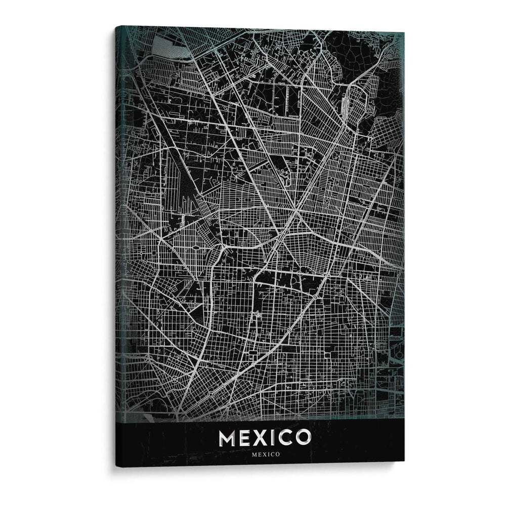 MÉXICO, Negro - StudioSix | Cuadro decorativo de Canvas Lab