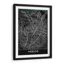 MÉXICO, Negro - StudioSix | Cuadro decorativo de Canvas Lab