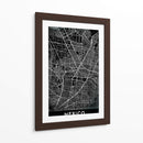 MÉXICO, Negro - StudioSix | Cuadro decorativo de Canvas Lab