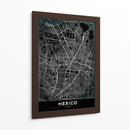 MÉXICO, Negro - StudioSix | Cuadro decorativo de Canvas Lab