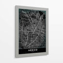MÉXICO, Negro - StudioSix | Cuadro decorativo de Canvas Lab