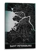 SAINT PETERSBURG, Negro - StudioSix | Cuadro decorativo de Canvas Lab