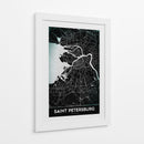 SAINT PETERSBURG, Negro - StudioSix | Cuadro decorativo de Canvas Lab