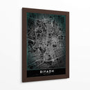 RIYADH, Negro - StudioSix | Cuadro decorativo de Canvas Lab