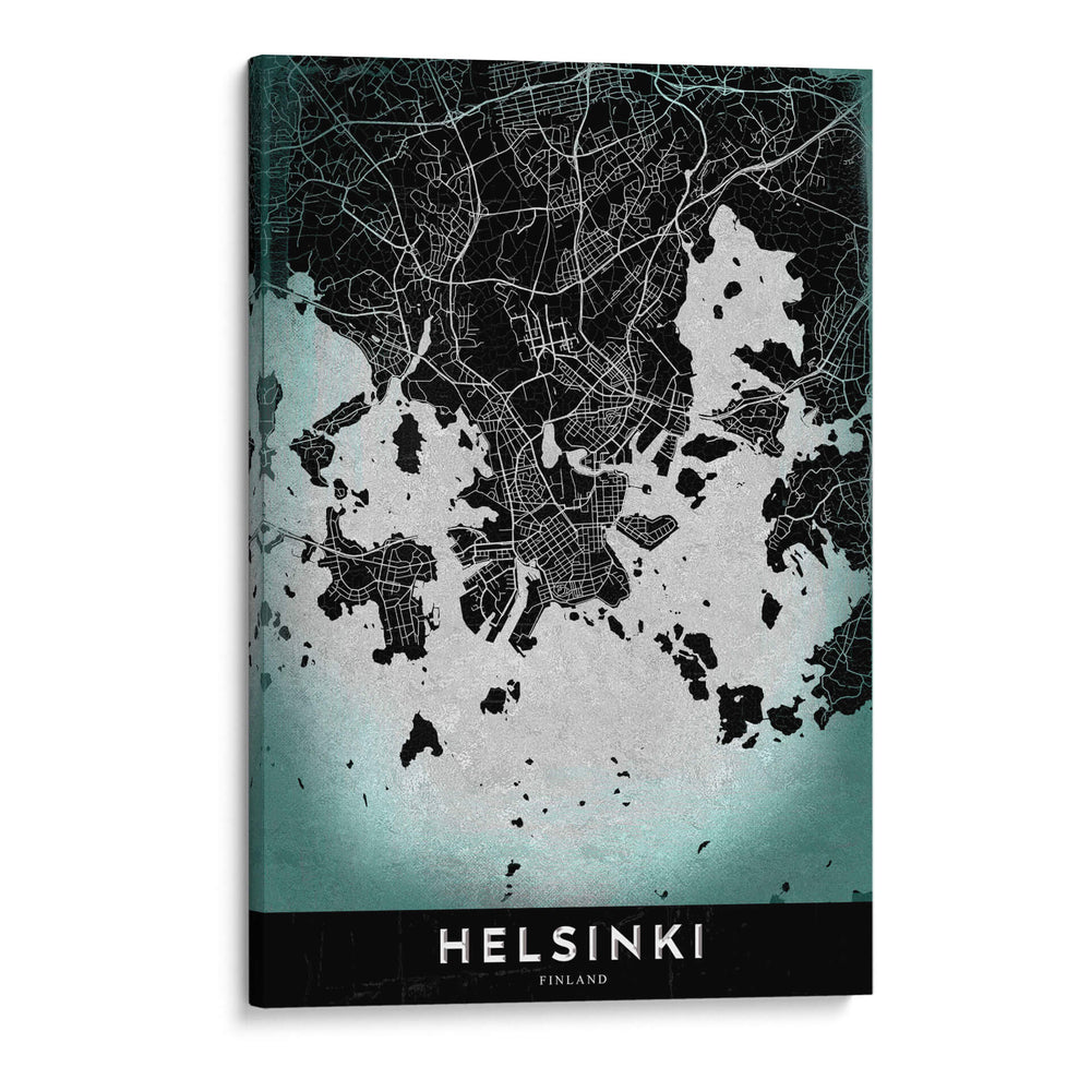 HELSINKI, Negro - StudioSix | Cuadro decorativo de Canvas Lab