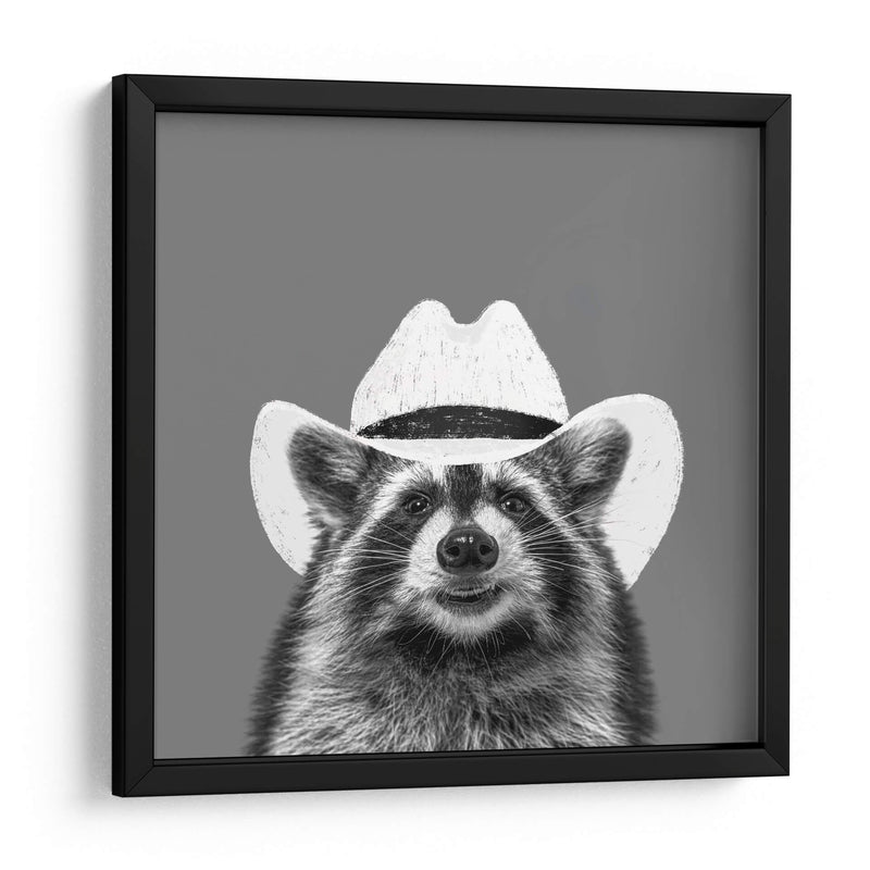 Wyatt el Mapache Vaquero  - Anyone Can Yeehaw | Cuadro decorativo de Canvas Lab