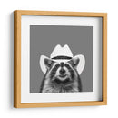 Wyatt el Mapache Vaquero  - Anyone Can Yeehaw | Cuadro decorativo de Canvas Lab