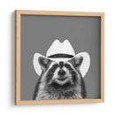 Wyatt el Mapache Vaquero  - Anyone Can Yeehaw | Cuadro decorativo de Canvas Lab