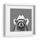 Wyatt el Mapache Vaquero  - Anyone Can Yeehaw | Cuadro decorativo de Canvas Lab
