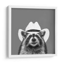 Wyatt el Mapache Vaquero  - Anyone Can Yeehaw | Cuadro decorativo de Canvas Lab