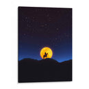 El Jinete y la Luna - Taudalpoi | Cuadro decorativo de Canvas Lab