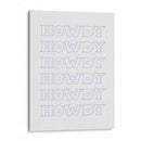 Blue Howdy - Jolly and Dash | Cuadro decorativo de Canvas Lab