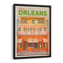 New Orleans Luisiana Póster de Viaje Vintage - The Whiskey Ginger | Cuadro decorativo de Canvas Lab