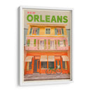 New Orleans Luisiana Póster de Viaje Vintage - The Whiskey Ginger | Cuadro decorativo de Canvas Lab