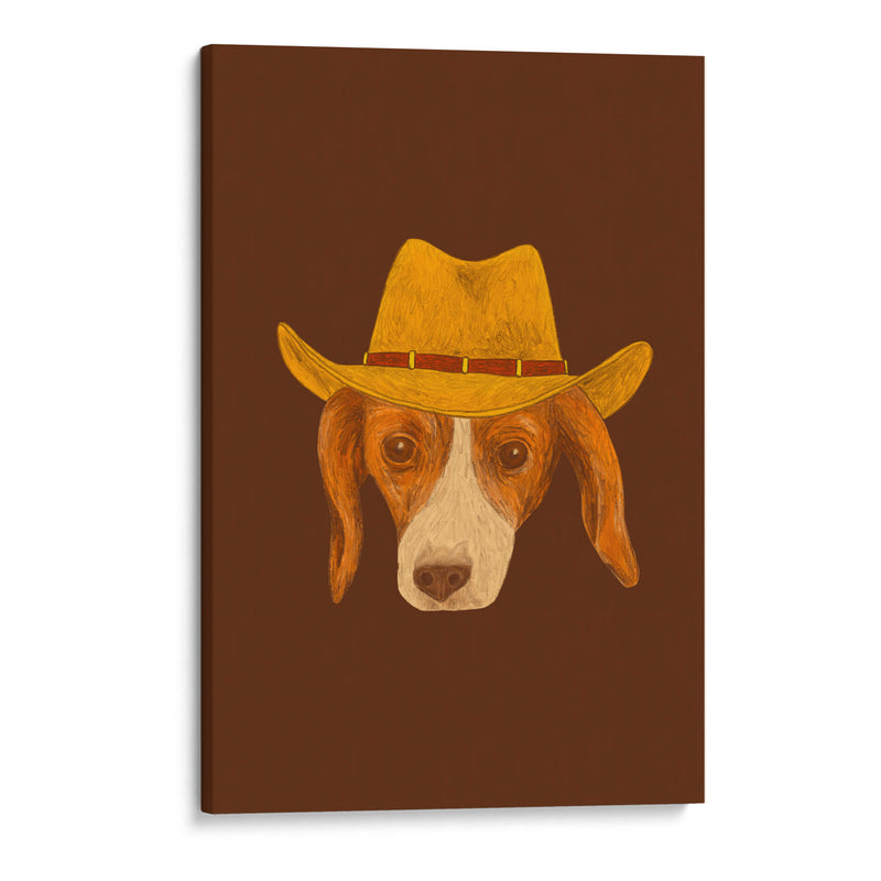 Nala La Cachorrita Vaquera Más Linda - Anyone Can Yeehaw | Cuadro decorativo de Canvas Lab