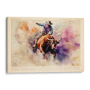 Jinete de toro - thomas chedeville | Cuadro decorativo de Canvas Lab