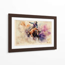 Jinete de toro - thomas chedeville | Cuadro decorativo de Canvas Lab
