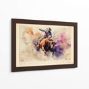 Jinete de toro - thomas chedeville | Cuadro decorativo de Canvas Lab