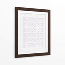 Purple Howdy - Jolly and Dash | Cuadro decorativo de Canvas Lab