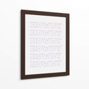 Purple Howdy - Jolly and Dash | Cuadro decorativo de Canvas Lab