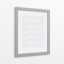 Purple Howdy - Jolly and Dash | Cuadro decorativo de Canvas Lab