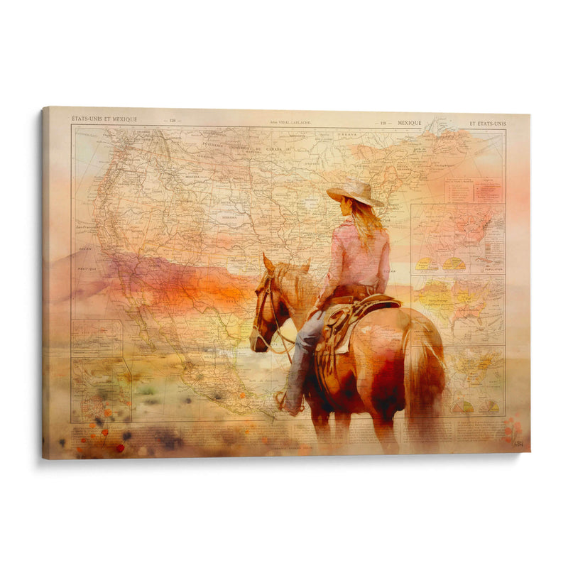 Tierra de los Valientes - thomas chedeville | Cuadro decorativo de Canvas Lab