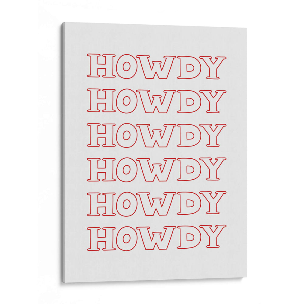 Red Howdy - Jolly and Dash | Cuadro decorativo de Canvas Lab