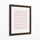 Red Howdy - Jolly and Dash | Cuadro decorativo de Canvas Lab