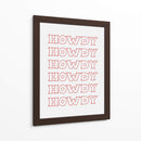 Red Howdy - Jolly and Dash | Cuadro decorativo de Canvas Lab