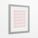 Red Howdy - Jolly and Dash | Cuadro decorativo de Canvas Lab