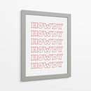 Red Howdy - Jolly and Dash | Cuadro decorativo de Canvas Lab