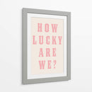 How Lucky Are We? Pink - Tara Royle | Cuadro decorativo de Canvas Lab