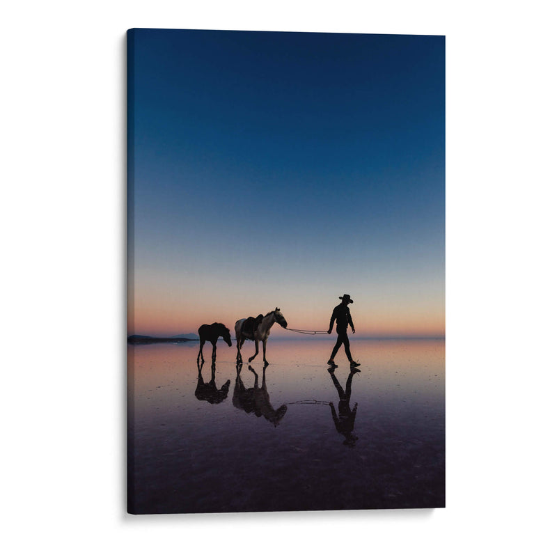 De pie sobre el horizonte - M. Emre Erol | Cuadro decorativo de Canvas Lab