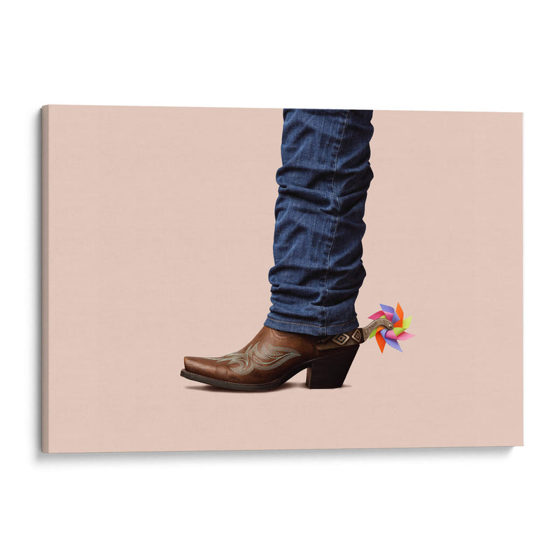 Vaquero No Serio, Horizontal - Artem Pozdniakov | Cuadro decorativo de Canvas Lab