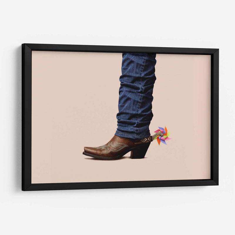 Vaquero No Serio, Horizontal - Artem Pozdniakov | Cuadro decorativo de Canvas Lab