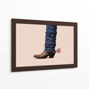 Vaquero No Serio, Horizontal - Artem Pozdniakov | Cuadro decorativo de Canvas Lab