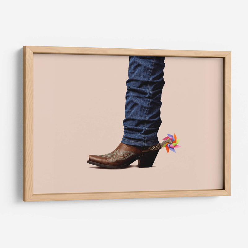 Vaquero No Serio, Horizontal - Artem Pozdniakov | Cuadro decorativo de Canvas Lab