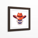 Calavera de Vaquero - Icono - Marika Barsrsind | Cuadro decorativo de Canvas Lab